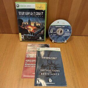 Turning Point: Fall of Liberty (Xbox 360, 2006) Complete w/ Manual TESTED - VGUC